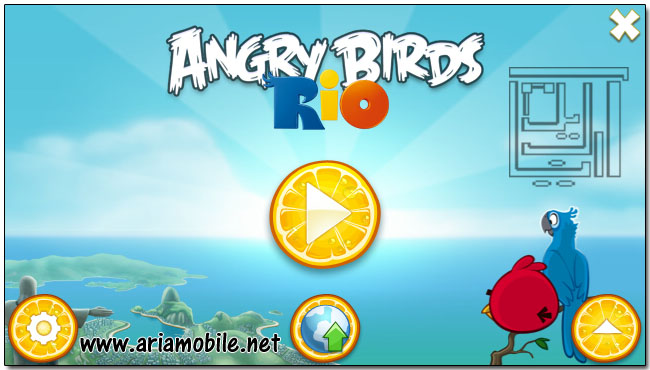 دانلود بازی پرنده های عصبانی ریو - AngryBirds Rio - آیفون و آندروید و سیمبین^3