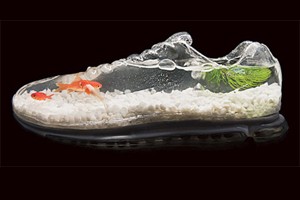 مدل جدید کمپانی Nike , کفش کتانی آکواریومی