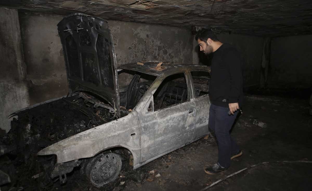 اخبار,اخبارحوادث, آتش‌‌سوزی در شمال غرب تهران
