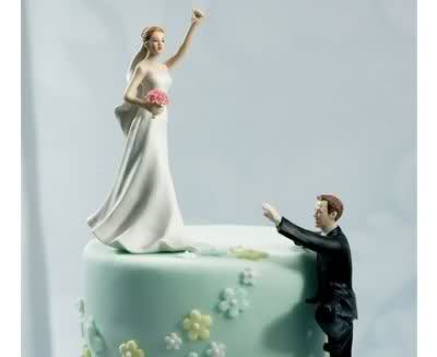 تزئین روی کیک عروس و داماد ۲