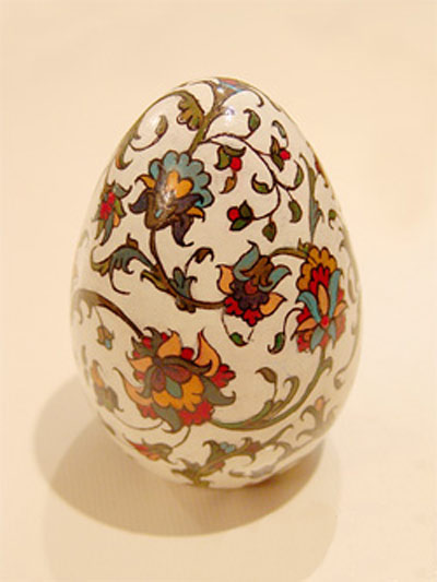تزیین تخم مرغ سفره عید نوروز ـ ۱