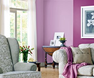 تزيين خانه با رنگ های رز
