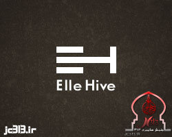 نمادهای مخفی در لوگو ها - لوگوی شرکت ها - شرکت Elle Hive که میبینید با حروف E و H یک تراکتور تشکیل شده است.