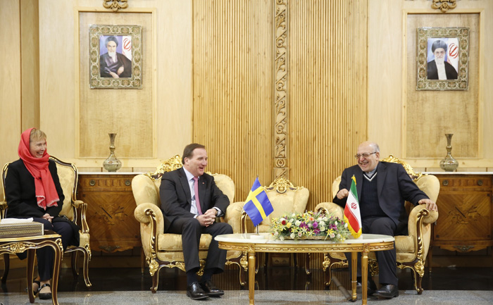 ورود نخست وزیر سوئد به تهران