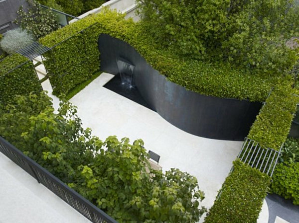 garden room modern landscape design مدل طراحی نما و محوطه سازی