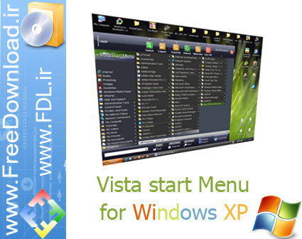 www.freedownload.ir www.fdl.ir Vista Start Menu For XP منوي استارست ويستا براي ويندوز