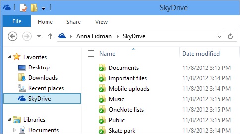 SkyDrive اسکای درایو چیست؟