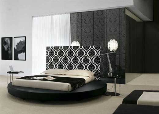 italian bedroom design model