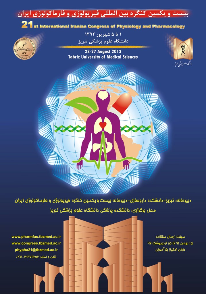 21st International Iranian Congress of Phisiologhy and Pharmacology