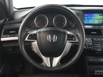 2008 Honda Accord Coupe LX-S 5-Spd MT - left 1/3 of dash