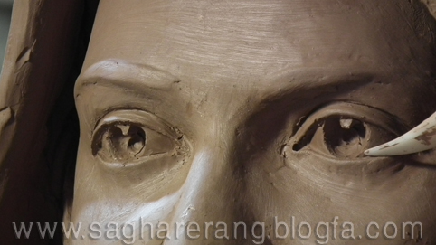 مراحل ساخت مجسمه چهره