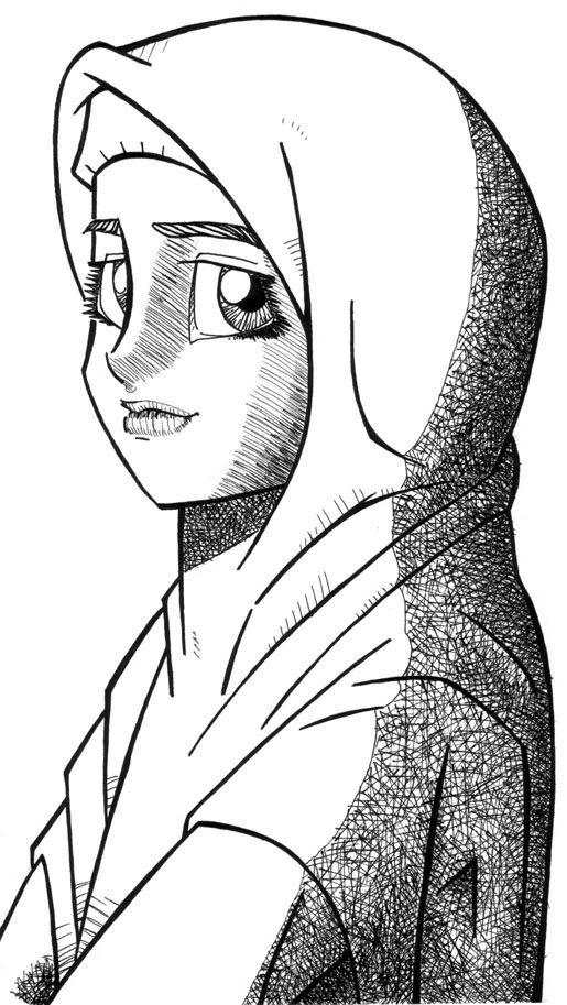نقاشی حجاب