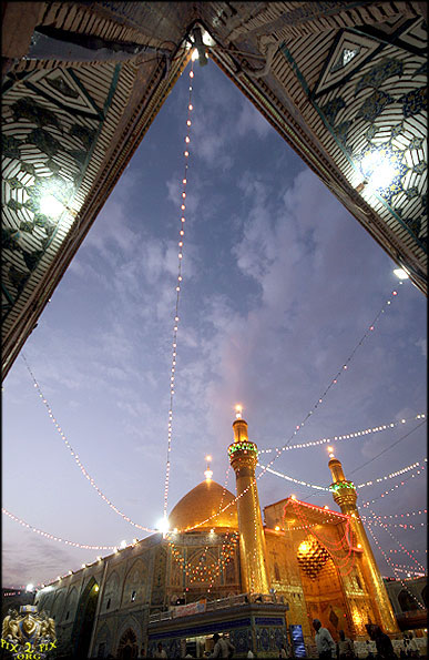 عکس ضریح امام علی , زیبا ترین عکس حرم حضرت علی , عکسحرم 