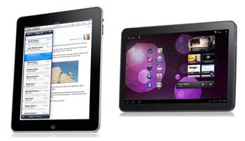 Samsung Galaxy Tab 10.1 تهدیدی برای iPad