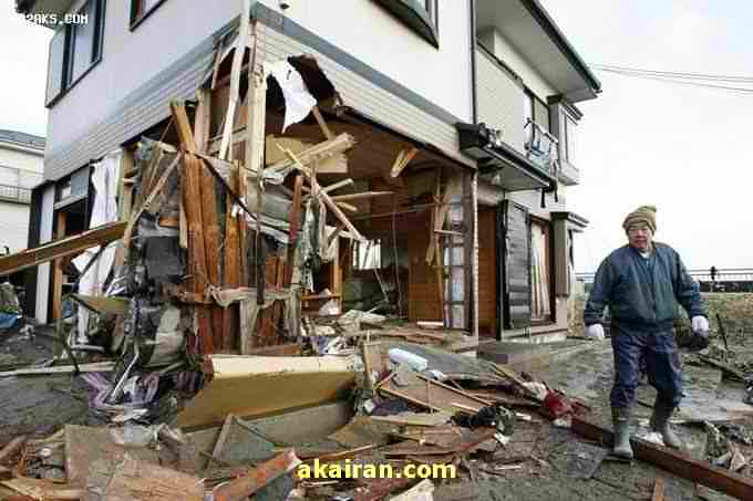 زلزله و سونامی در ژاپن سه