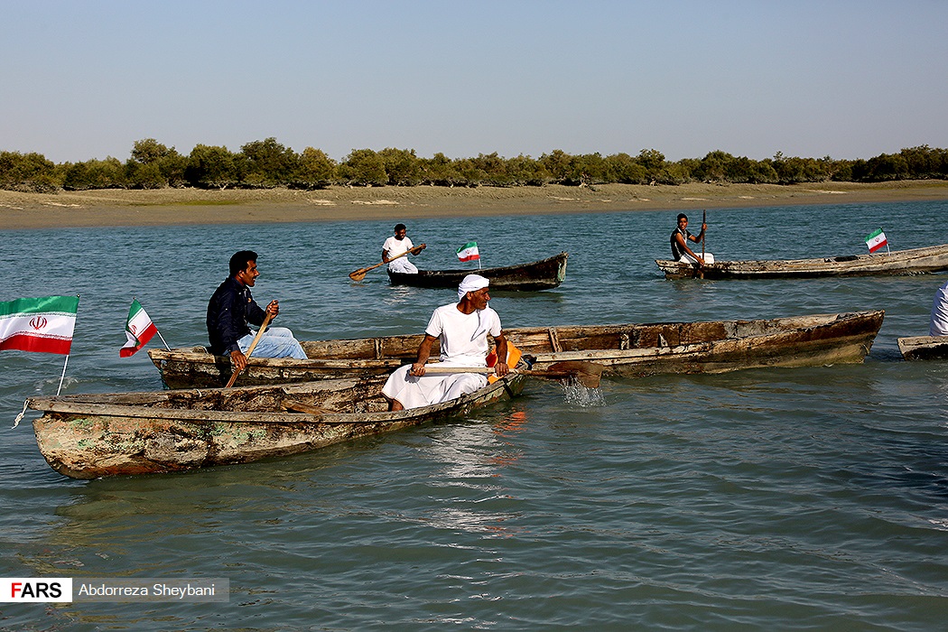 اخبار,عکس خبری,مسابقه قایق های «حوری» در جزیره قشم