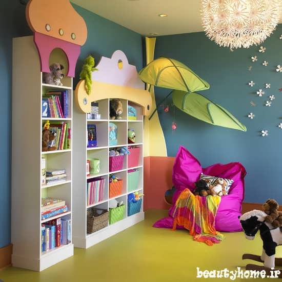مدل طراحی دکوراسیون اتاق کودک دختر