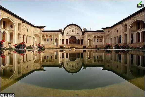 خانه بهبهانی کاشان , خانه های قدیمی معروف ایران 
