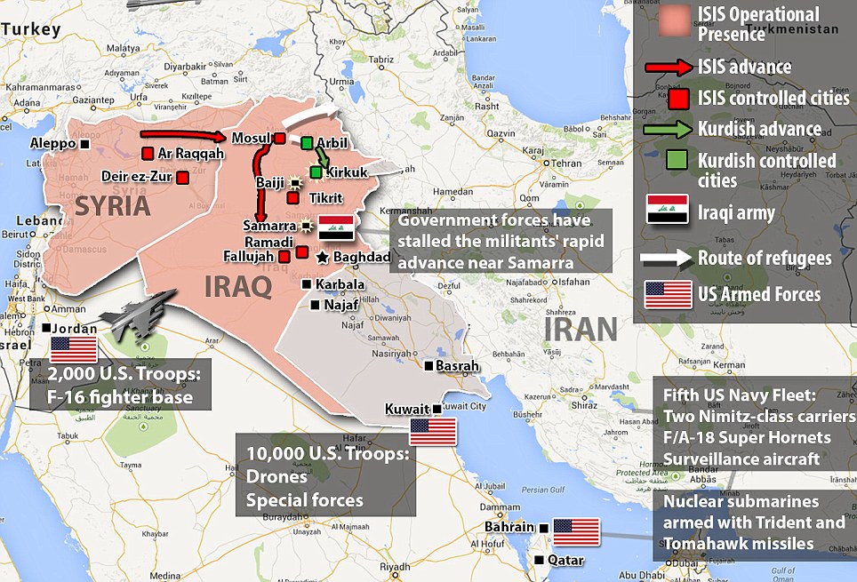 برنامه سری آمریکا برای تجزیه عراق به سه کشور