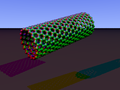 Carbon nanotube zigzag povray.PNG