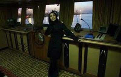 تنها زن دریانورد ایرانی (+عکس) 