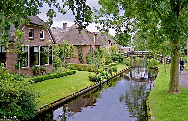 زیبا ترین شهر های هلند , تصاویری از جاهای دیدنی هلند 