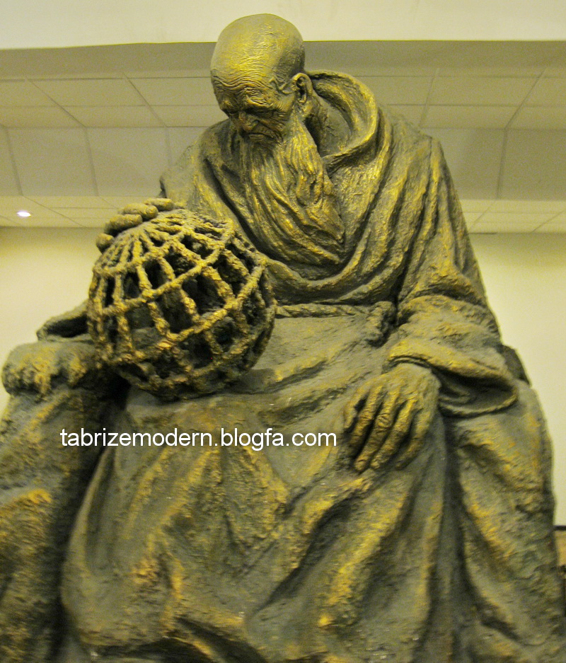 گزارشی از مجسمه های مفهومی بی نظیر استاد حسینی در موزه آذربایجان 