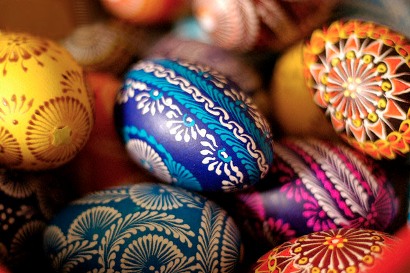 طرز تهیه تخم مرغ رنگی شب عید + تصاویر