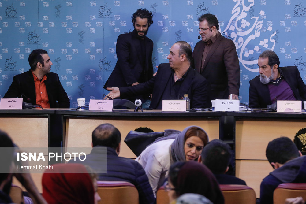 نشست‌های خبری نهمین روز سی و پنجمین جشنواره فیلم فجر