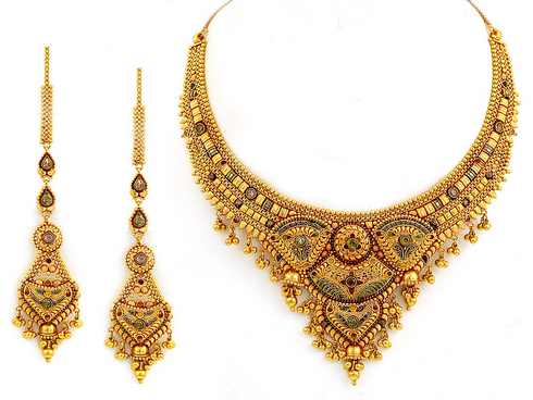 مدل های زیبا از سرویس طلای هندی