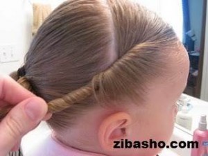bp9 300x225 آموزش کامل انواع شینیون مو