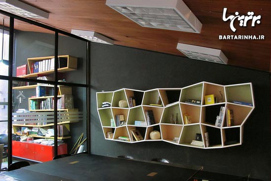 ,قفسه های کتاب منحصر بفرد و خلاقانه (2) دکوراسیون,طراحی داخلی,خلاقیت,دکوراسیون،دکوراسیون منزل،دکوراسیون خانه،دکوراسیون