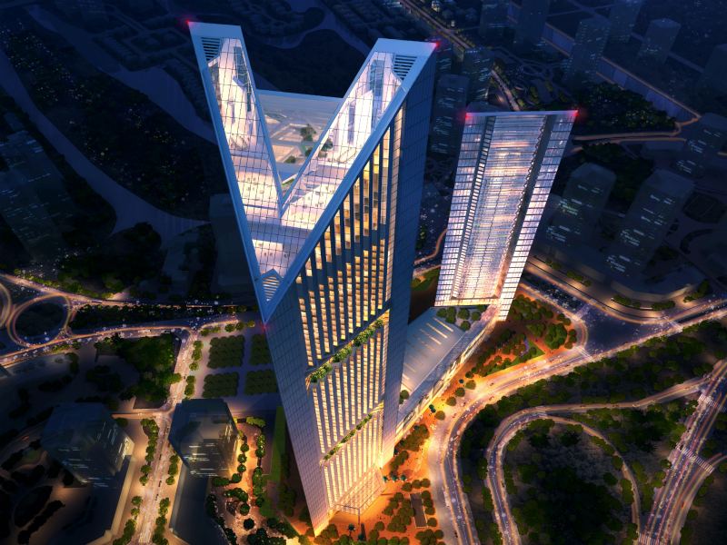 vietnam, foster and partners, green design, mixed-use development, sustainable architecture