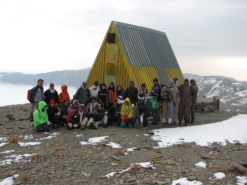 گزارش صعود به قله شیرباد بام خراسان بزرگ 8 - 9 - 92