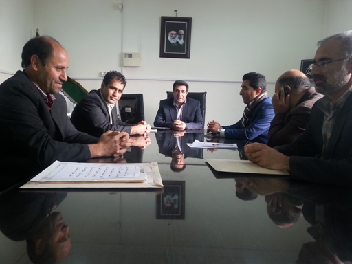 برگزاری جلسه المپیاد ورزشی با حضور مسئولین شهر توحید
