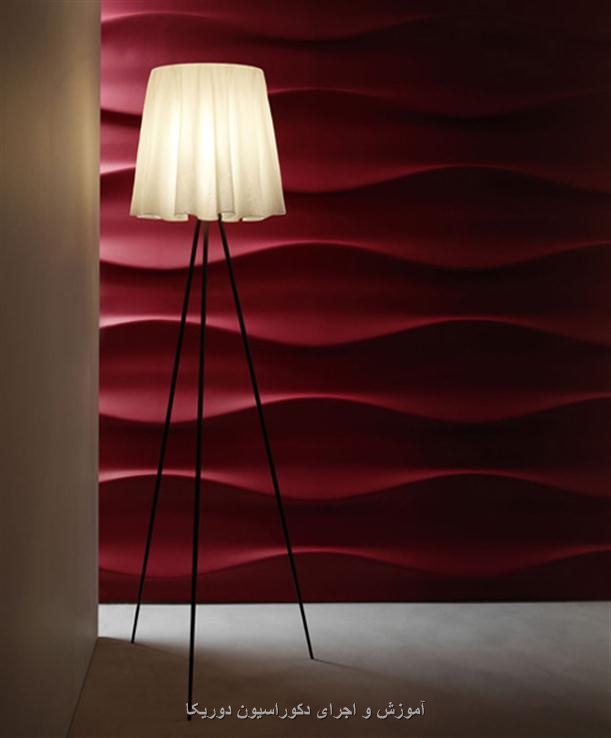 Red_wave_look_Modern_Decorative_Wall_Pan
