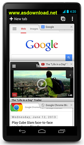  دانلود Google Chrome Browser 32.0.1700.99-مرورگر گوگل کروم برای آندروید 