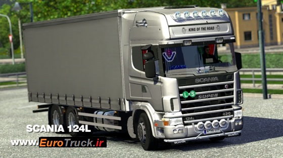 کامیون بسیار زیبای Scania 124L برای Euro Truck Simulator 2