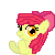 Apple Bloom clapping icon by Katz-Drawings