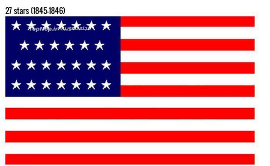 عکس: تغییرات پرچم آمریکا در 300 سال اخیر پرچم آمریکا,تغییرات,گالری عکس های جالب و زیبا