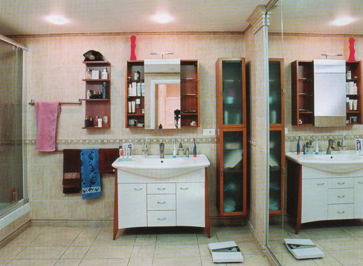 تزیین حمام - حمام زیبا - حمام عروس - دکوراسیون حمام - بازسازی حمام