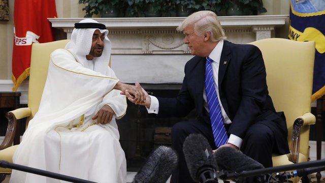 اخباربین الملل,خبرهای  بین الملل ,ولیعهد امارات و ترامپ