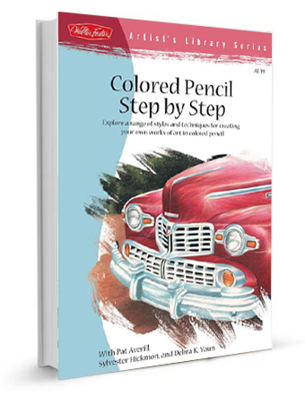 کتاب آموزش گام به گام نقاشی با مداد رنگی