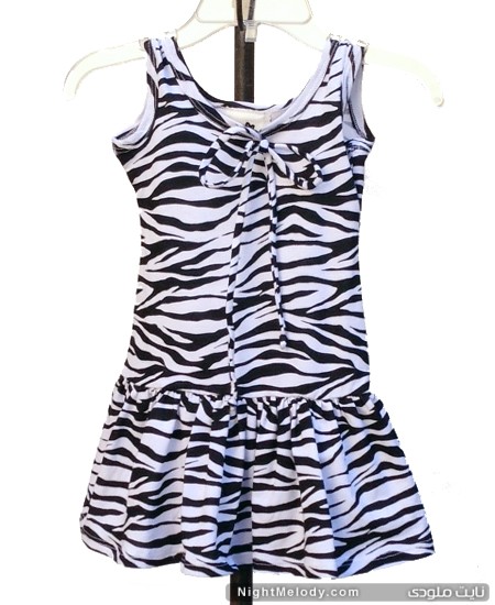 baby zebra dress جدیدترین مدل های لباس دخترانه بچگانه۹۲