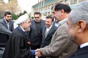 اخبار,اخبار سیاسی واجتماعی, لبخند معنادار باهنر به روحانی