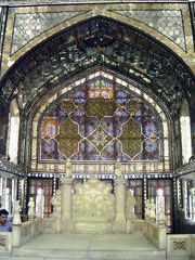 ايوان تخت مرمر؛ کاخ گلستان؛ تهران؛ عکس از آنوبانيني