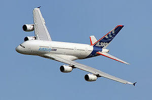در مورد هواپیمای Airbus A380