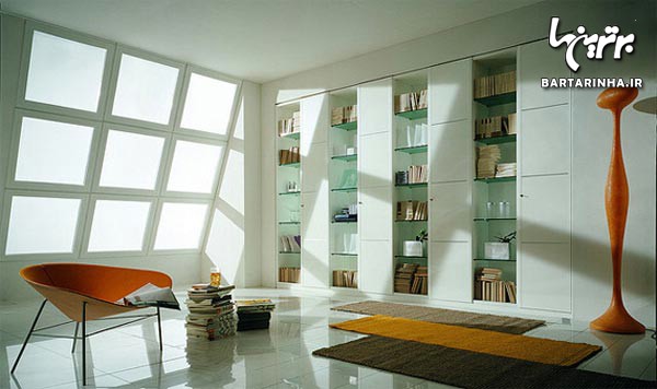 ,قفسه های کتاب منحصر بفرد و خلاقانه (2) دکوراسیون,طراحی داخلی,خلاقیت,دکوراسیون،دکوراسیون منزل،دکوراسیون خانه،دکوراسیون