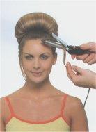 Image16 آموزش کامل انواع شینیون مو