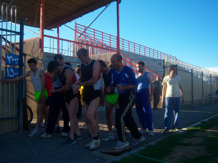 برگزاری مسابقه دوی  3000 متر در شهرستان مرند 